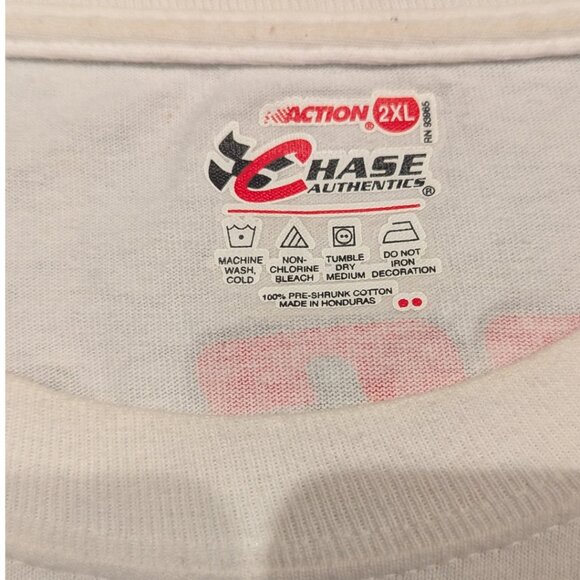 SOLD Vintage Chase Jeff Gordon All Over Print T Shirt DuPont Size 2XL Men - Picture 7 of 7